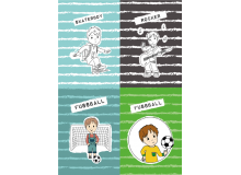 Jersey Panel - Junge - Fußball Rockstar Skater